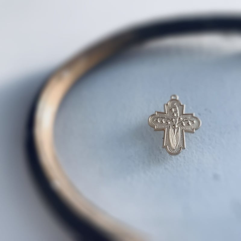 ゴールドメッキ クロス メダイ ブレスレット17cm ゴールドメッキ クロス メダイ ブレスレット17cm ゴールドメッキ