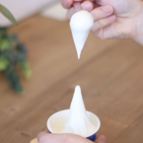 【意匠権取得】市販のカップアイスをソフトクリーム食感に変える！アイホイスプーン　※2023年10月上旬から11月上旬発送予定