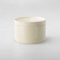 陶箱クッキー（ヘリンボーン白）
