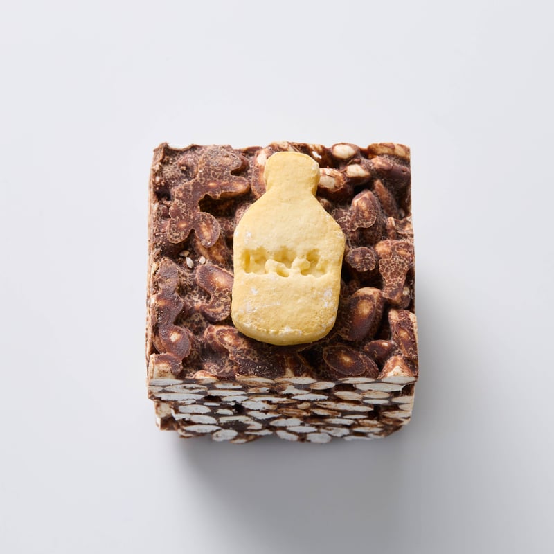 陶箱ポン菓子ショコラ (利左ヱ門 波佐見青磁) | HASAMI SWEETS STORE