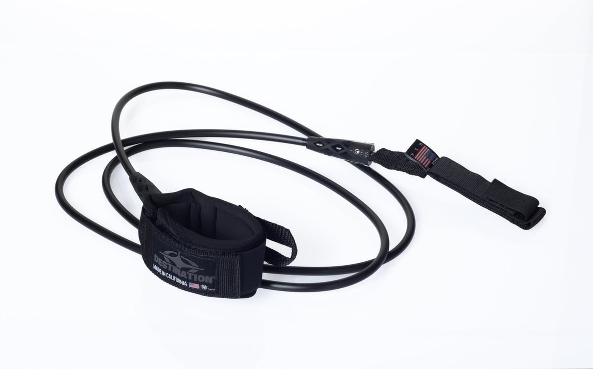 ウェットスーツ リーシュコード付き SURF GRIP リーシュガード ロング ニーリーシュ用 ウエット