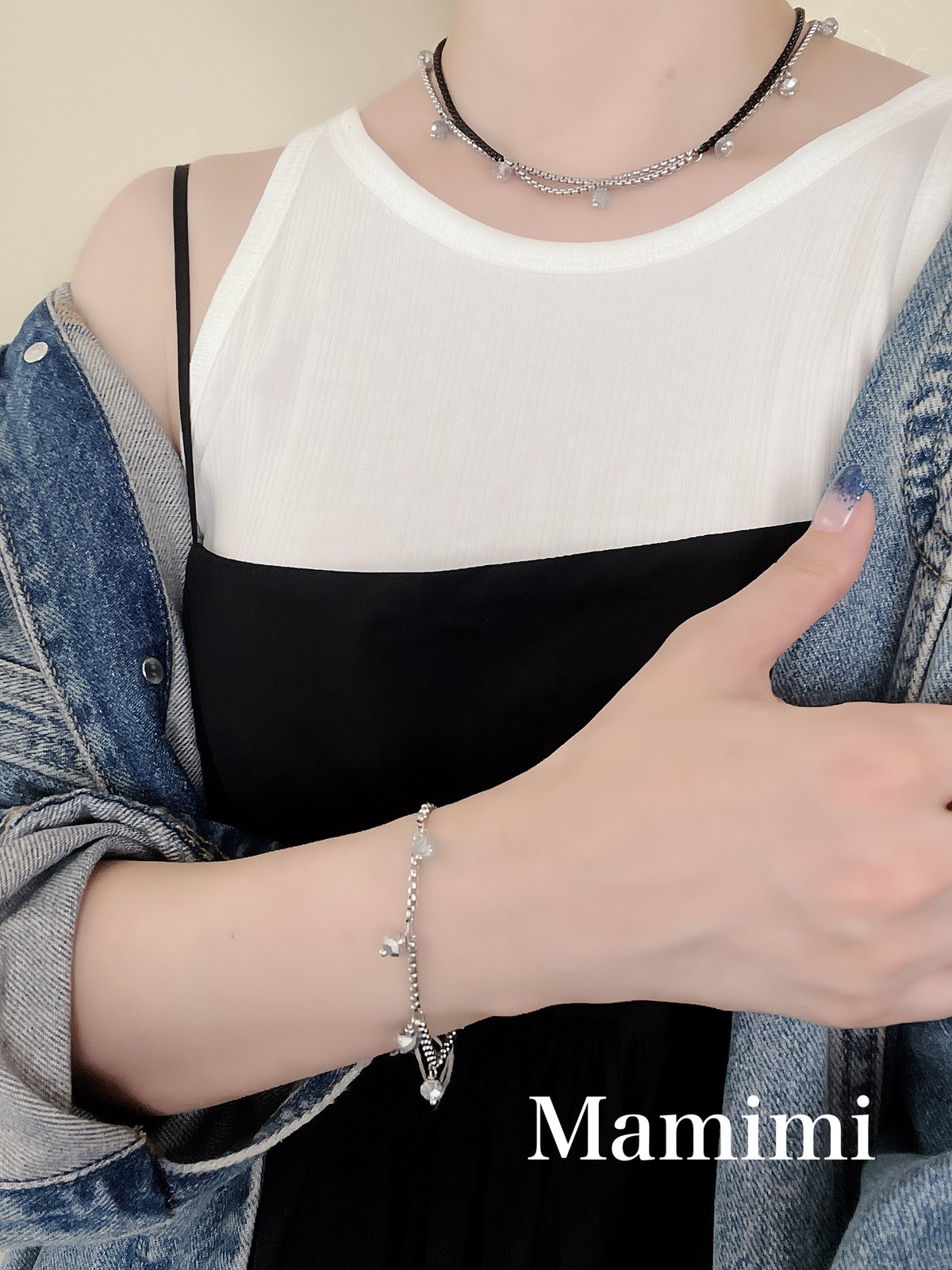 💚5月上旬再販予定/bijou choker/bracelet 【7月末頃発送】 | Mamimi 💚5月上旬再販予定/bijou choker/bracelet 【7月末頃発送】 | Mamimi