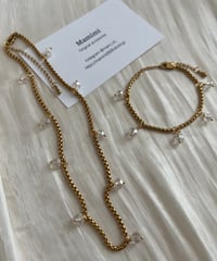 bijou-gold choker/bracelet 【_月末頃発送】