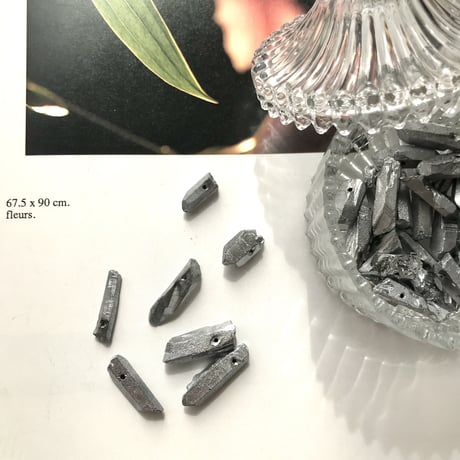 natural crystal Quartz (hai.)5個