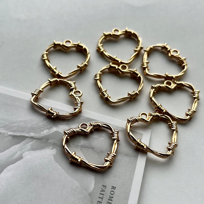 ハートチャーム(Prism)ゴールド 1個～ | anyone