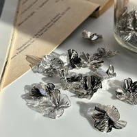 再入荷 anyoneオリジナル Brass silver Flower solid parts  《viola》6pic