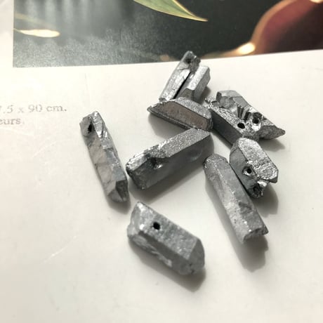 natural crystal Quartz (hai.)5個