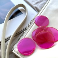 再販🍒アクリルパーツ neon series(shocking pink)4個