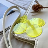 再販🍋アクリルパーツ neon series(yellow)4個