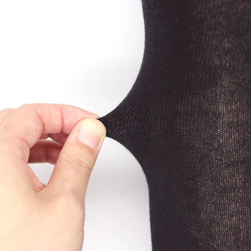 2460 日本製・綿混平無地ニーハイソックス | M&M SOCKS -展示専用Web