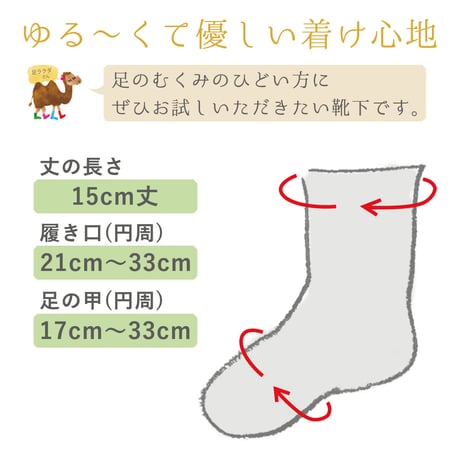 KS01　【2足組】日本製・介護福祉士考案 くちゴムなしのしめつけない靴下【婦人　ショート丈】