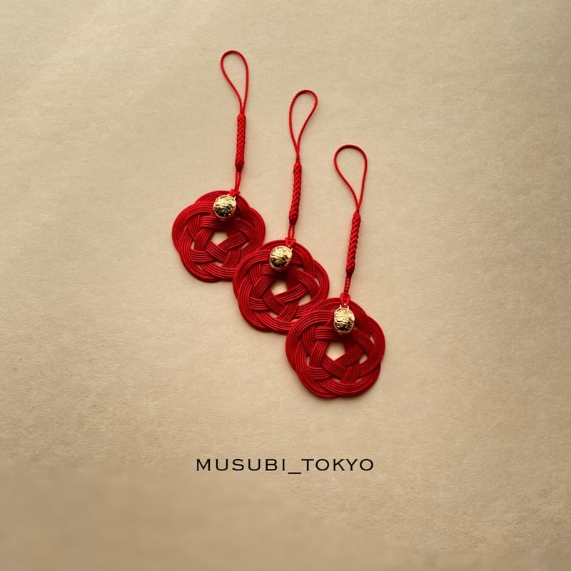 だるま合格祈願 五角(合格)結び | musubitokyomizuhiki's STORE