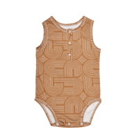 labyrinth rompers(sleeveless)