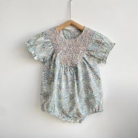 【order】 Willow Floral Romper(73-90)