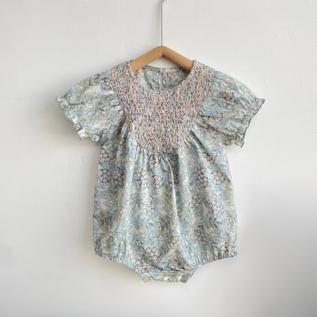 【order】 Willow Floral Romper(73-90)