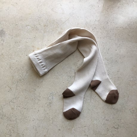 rib colored tights