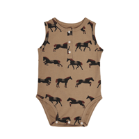 【order】ponies rompers(sleeveless)