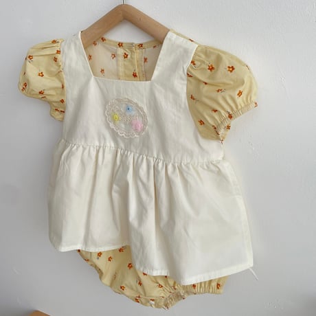 【order】Bloom Layered Romper(73-90)