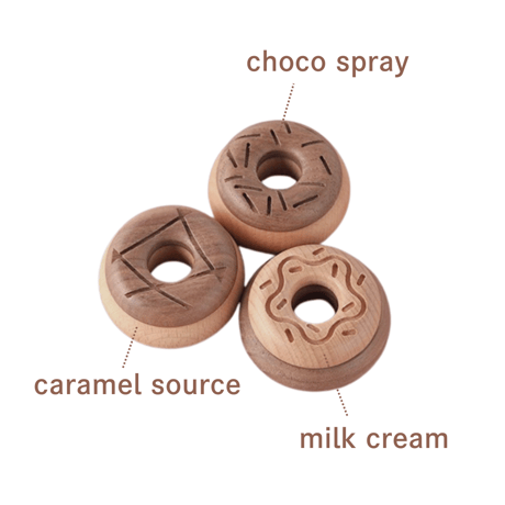 【order】toy donuts(3types)