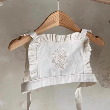 Vintage Lace Embroidered Bib Bustier