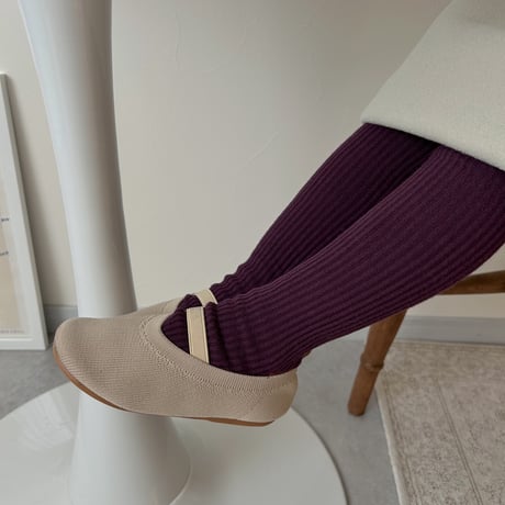 rib colored tights