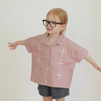 Bloom Embroidery Shirt