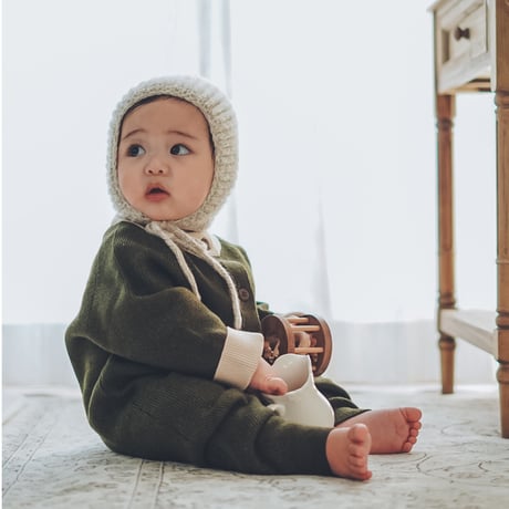 CABLE ニットロンパース ニットロンパース | STORES