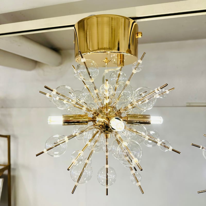 即納】シャンパンバブルペンダントライト（4灯） | リビング