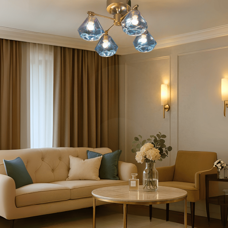 即納】プレミアムクロスシーリングライト | リビング＆ダイニング