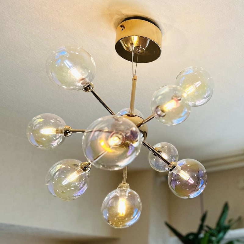 即納】オーロラガラスボールペンダントライト | リビング＆ダイニング