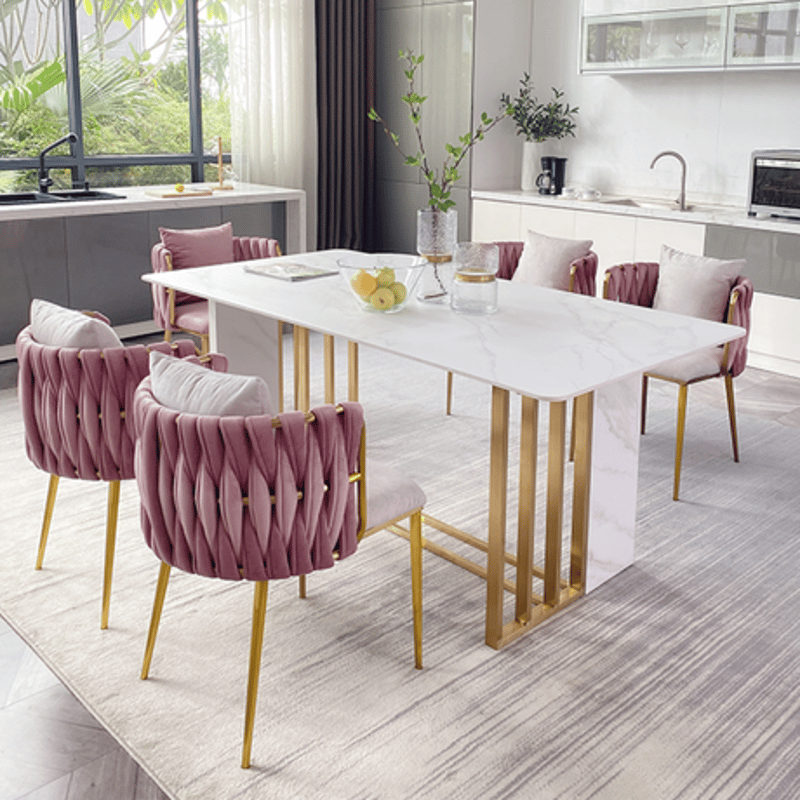 管375☆ゴールドラインダイニングチェアー 管375☆ゴールドラインダイニングチェアー ダイニングチェア – KANADEMONO