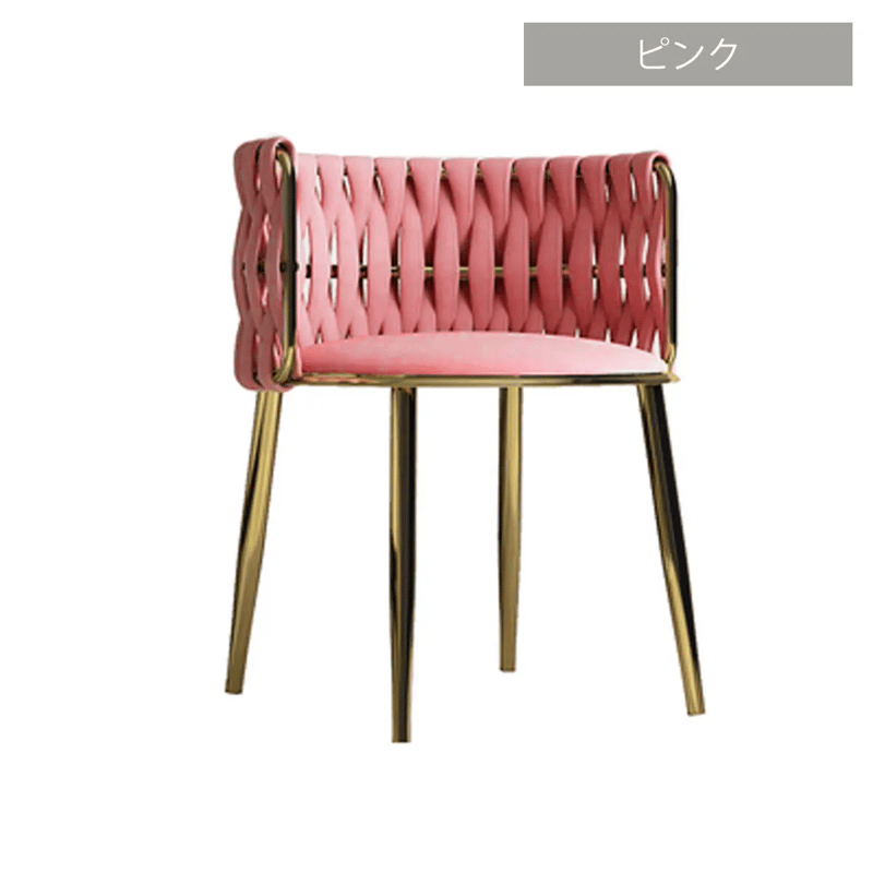 ノルディッククロス編みラウンドチェア | リビング＆ダイニング