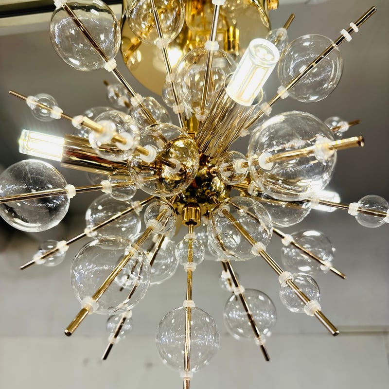 即納】シャンパンバブルペンダントライト（4灯） | リビング