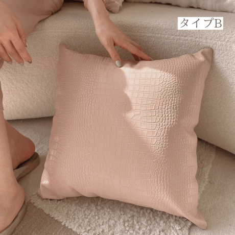 ゴージャスローズピンククッションカバー