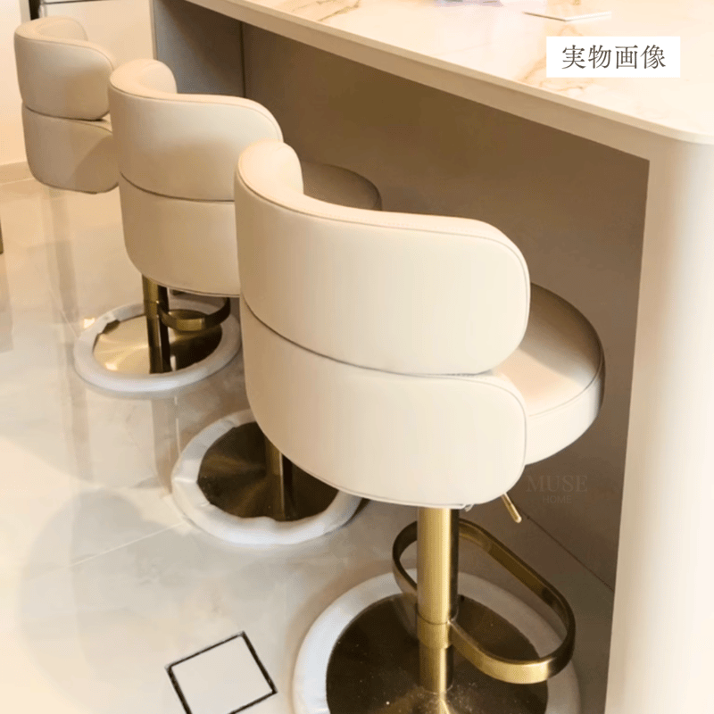 プレミアムゴールドバースツール | リビング＆ダイニングインテリア by