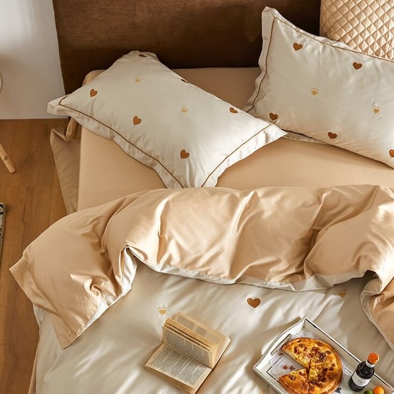 Queen クイーンサイズ ゴールド 4点セット Queen クイーンサイズ ゴールド 4点セット I ♡ バロック フル