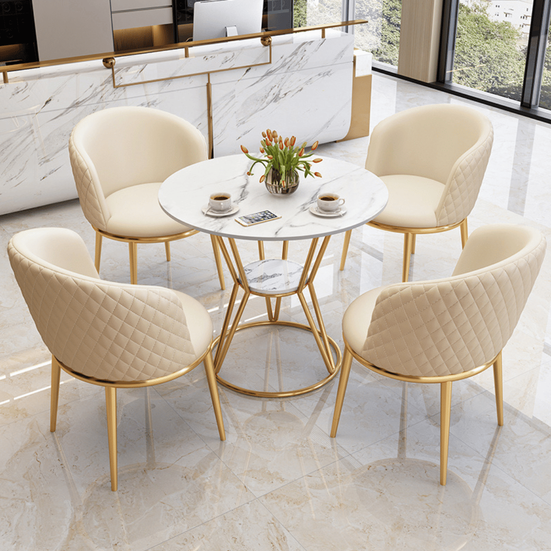 ラグジュアリーラウンドテーブル＆チェア | リビング＆ダイニング