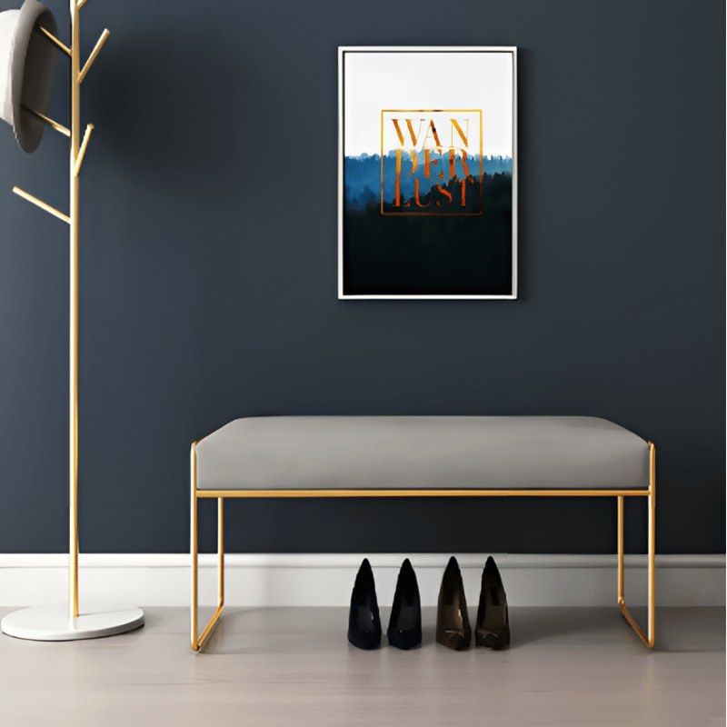 スエード調エレガントベンチ | リビング＆ダイニングインテリア by