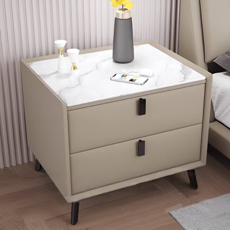 本日30日終了‼️モモナチュラル　シエルシリーズ ベッドサイドテーブル モダンラグジュアリーベッドサイドテーブル | リビング