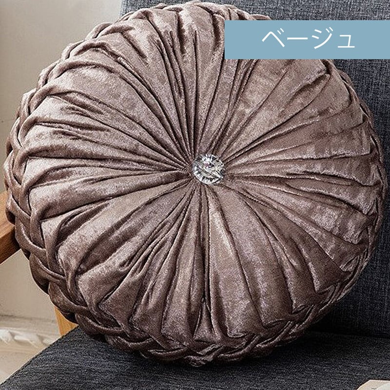 ベルベット ラウンドクッション | リビング＆ダイニングインテリア by