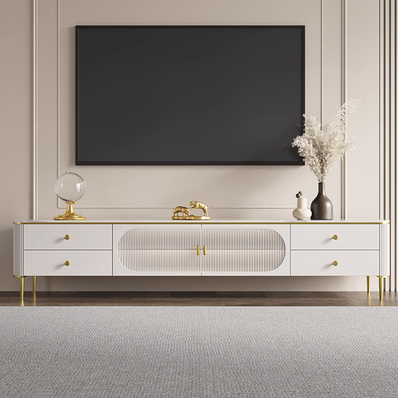 北欧風ホワイトマーブル柄テレビボード | リビング＆ダイニング