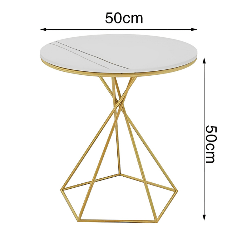 ゴールドクロスライン大理石テーブル | リビング＆ダイニング