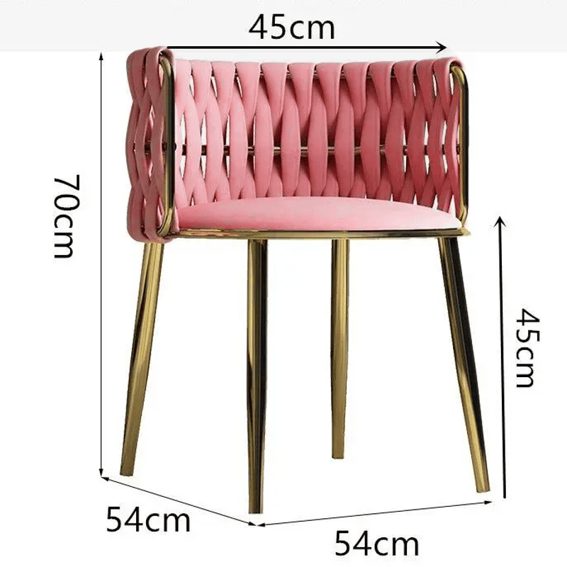 ノルディッククロス編みラウンドチェア | リビング＆ダイニング