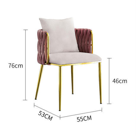 ゴールドラインダイニングチェア（3カラー） | リビング＆ダイニング