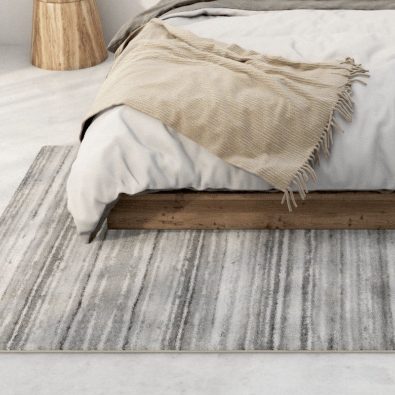 シンプルモダンベッドサイドラグ【80cm×160cm】 | リビング