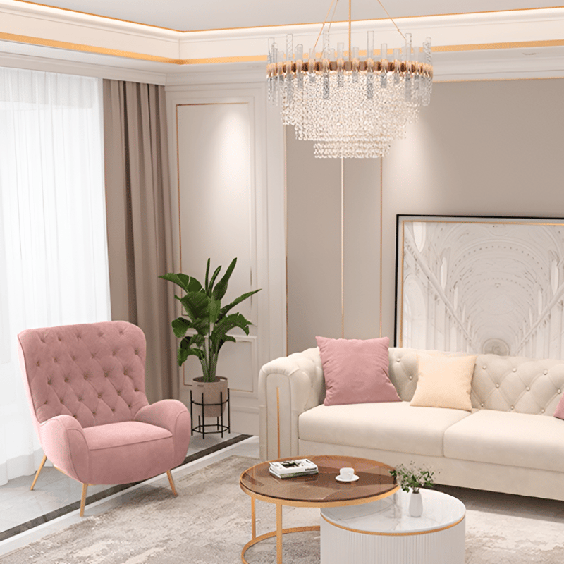 Umi様ソファ&チェアセット アンティーク ヨーロピアン ヨーロピアンクラシックデザイン アンティーク調ダイニング 5点