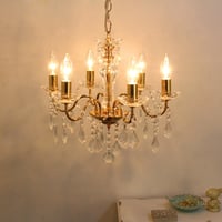 【即納】ラグジュアリーエトワールシャンデリア（6灯）