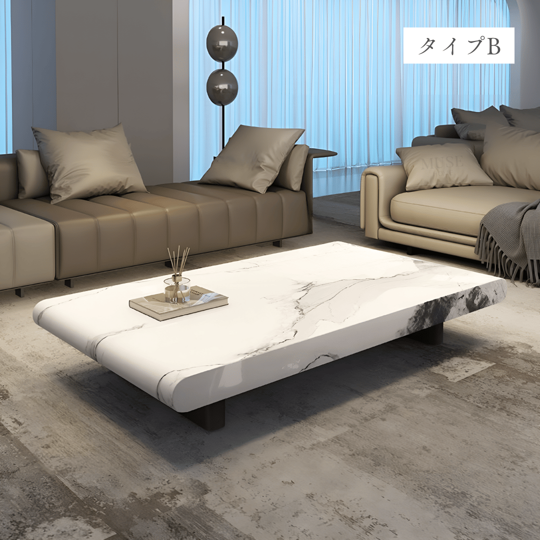 大理石　ローテーブル　behr プレミアム大理石リビングローテーブル | リビング＆ダイニング
