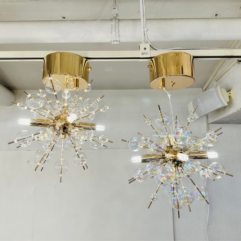 即納】シャンパンバブルペンダントライト（4灯） | リビング