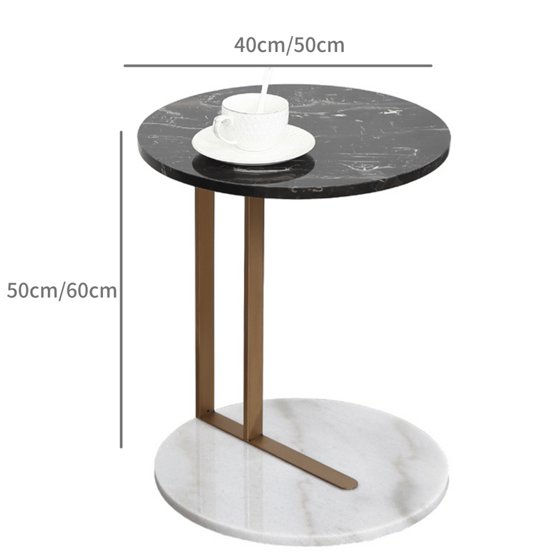大理石テーブル ゴールド脚 不規則形 KARE KARE 大理石 サイドテーブル
